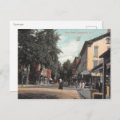 ニュージャージー州ランバートビルのユニオン・セント1907 ポストカード (正面/裏面)