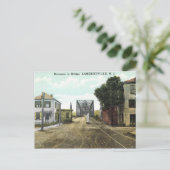 ニュージャージー州ランバートビル、料金所ゲート、ヴィンテージ ポストカード (スタンド正面)