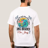 ニュージャージー州ロングブランチ Tシャツ (裏面)