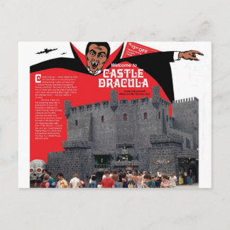 ニュージャージー州ワイルドウッドの城ドラキュラ ポストカード