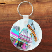 ニュージャージー州ワイルドウッド キーホルダー (正面)