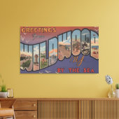 ニュージャージー州ワイルドウッド・バイ・ザ・シー キャンバスプリント (インサイチュ (リビング))