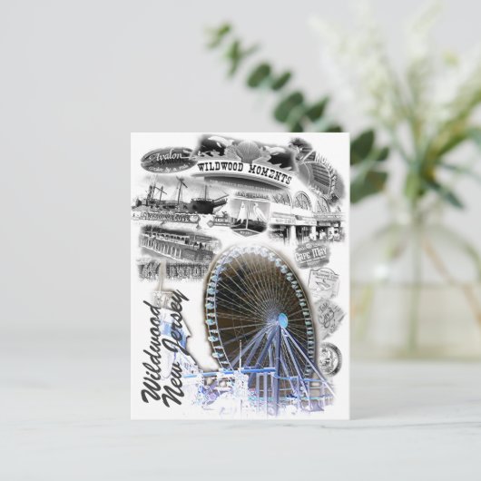 ニュージャージー州ワイルドウッド ポストカード (スタンド正面)