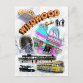 ニュージャージー州ワイルドウッド ポストカード (正面)