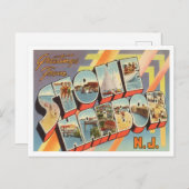 ニュージャージー州旅行ストーンハーバーからのご挨拶 ポストカード (正面/裏面)