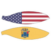 ニュージャージー州旗を持つフルサイズバスケットボール バスケットボール (パネル)