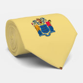 ニュージャージー州旗デザイン ネクタイ (ロール)