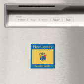 ニュージャージー州旗マグネット マグネット (インサイチュ (食洗機))