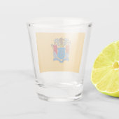 ニュージャージー州旗 ショットグラス (裏面)