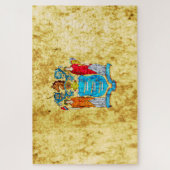 ニュージャージー州旗 ジグソーパズル (縦)