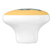 ニュージャージー州旗 セラミックノブ (側面)