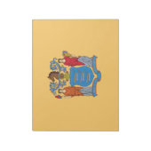 ニュージャージー州旗 ノートパッド (回転)