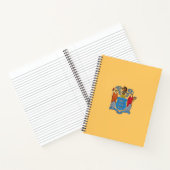 ニュージャージー州旗 ノートブック (内部)