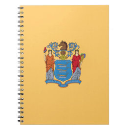 ニュージャージー州旗 ノートブック