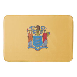 ニュージャージー州旗 バスマット