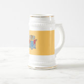 ニュージャージー州旗 ビールジョッキ (正面右)