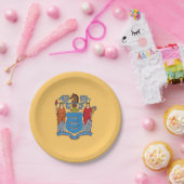 ニュージャージー州旗 ペーパープレート (パーティー)