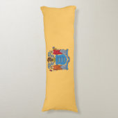 ニュージャージー州旗 ボディピロー (正面縦)