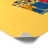 ニュージャージー州旗 ポスター (角)