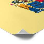 ニュージャージー州旗 ポスター (角)