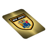 ニュージャージー州旗 マグネット (右側)