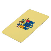 ニュージャージー州旗 マグネット (左側)