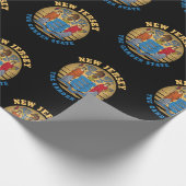 ニュージャージー州旗 ラッピングペーパー (角)