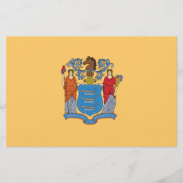 ニュージャージー州旗 便箋