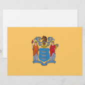 ニュージャージー州旗 便箋 (正面/裏面)