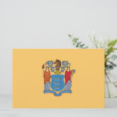 ニュージャージー州旗 便箋 (スタンド正面)