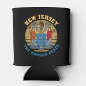 ニュージャージー州旗 缶クーラー (裏面)