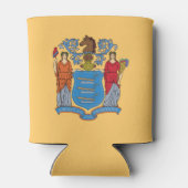 ニュージャージー州旗 缶クーラー (裏面)