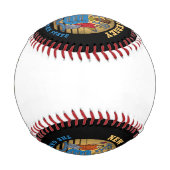 ニュージャージー州旗 野球ボール (裏面)