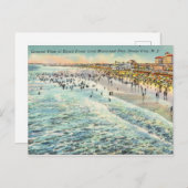 ニュージャージー州海シティ埠頭 ポストカード (正面/裏面)