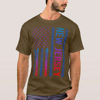 ニュージャージー州赤旗 Tシャツ