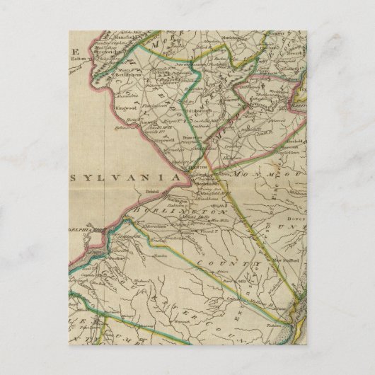 ニュージャージー州3 ポストカード (正面)