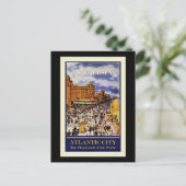 ニュージャージー州、アトランティックシティを旅行。 ポストカード (スタンド正面)