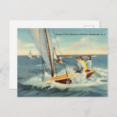 ニュージャージー州，アトランティックハイランズ ポストカード (正面/裏面)