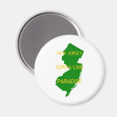ニュージャージー州：ソルタ・ライク・パラダイス – - マグネット (正面/裏面)