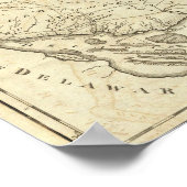 ニュージャージー州 ポスター (角)