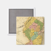 ニュージャージー州 マグネット (正面/裏面)