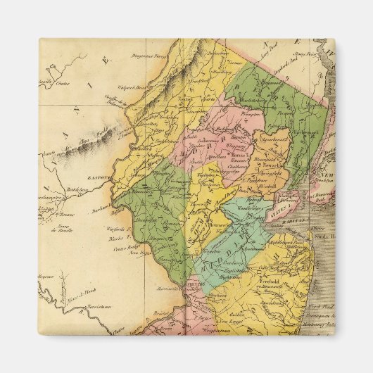 ニュージャージー州 マグネット (正面)