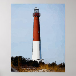 ニュージャージー州LBIオールド・バーニー ポスター