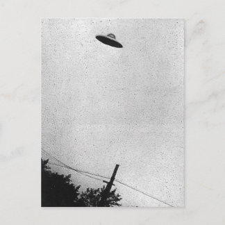 ニュージャージー州Passaic上のUFOの写真1952 ポストカード