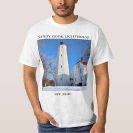 ニュージャージー州TシャツSandy Hook Light house Tシャツ