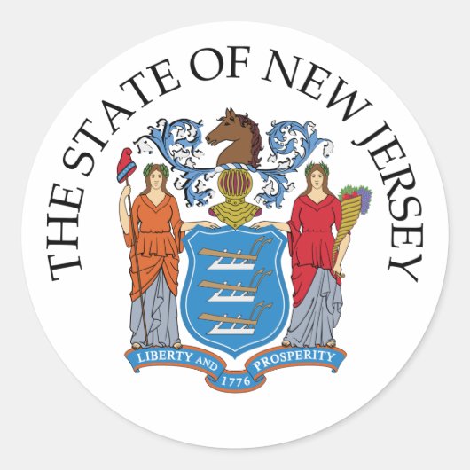 ニュージャージー徴候 ラウンドシール (正面)
