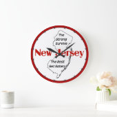 ニュージャージー生き延び州:残りは食べ ラージ壁時計 (ホーム)
