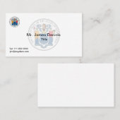 ニュージャージー素晴らしシール 名刺 (正面/裏面)