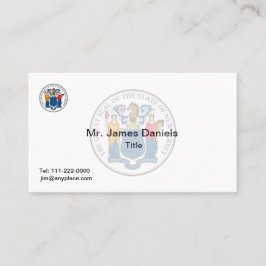 ニュージャージー素晴らしシール 名刺