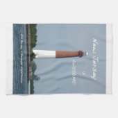 ニュージャージー素晴らしズ – バーネガットライトハウス キッチンタオル (横)